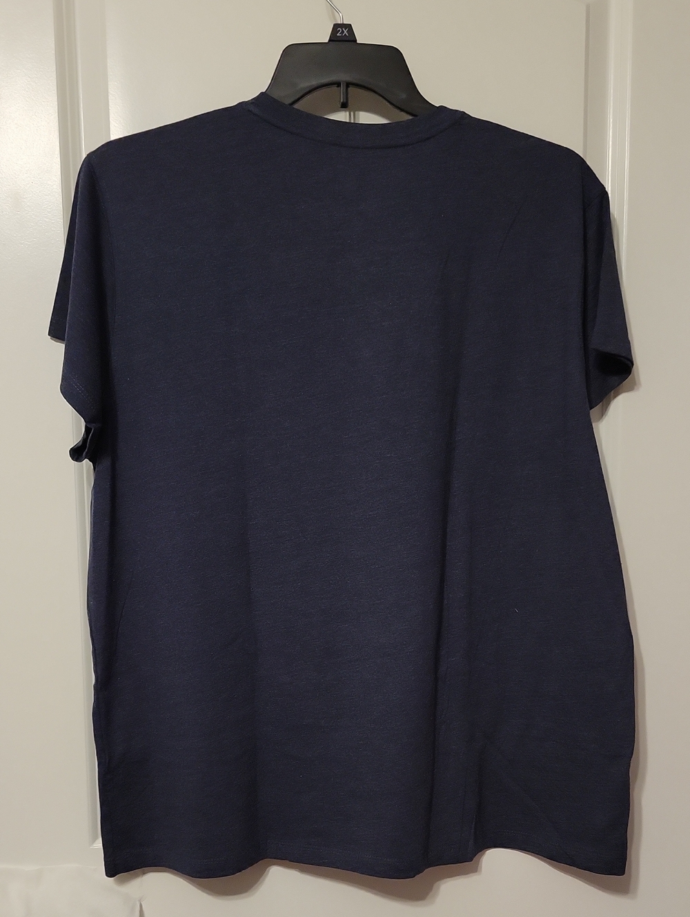 Blue Mountain Women's V-neck, Gray, Black, & Blue, 2X, T-shirts. NWT. - Picture 8 of 11